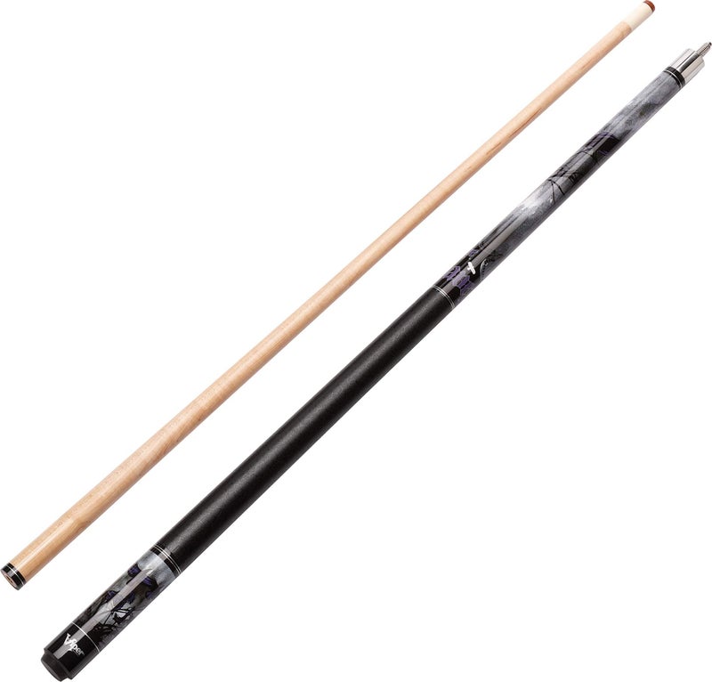 Viper by GLD Products Underground 58" 2-Piece Billiard/Pool Cue, The Raven, 21 Ounce,Black,50-0650-21 - Image 1