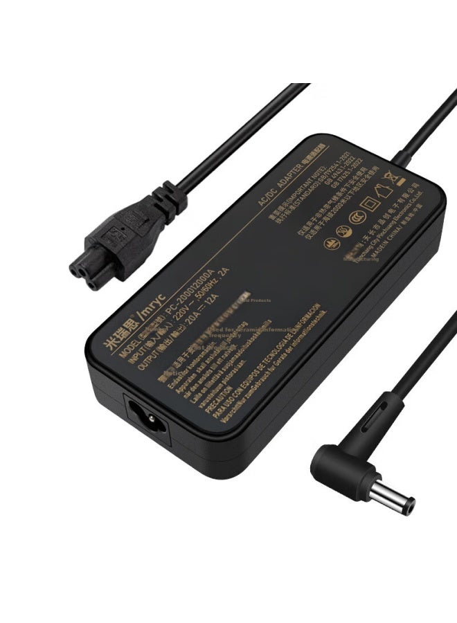 Mryc Mechanical Revolution Aurora Pro Aurora X World-record Dragon Glory 5/7/16 Pro Computer Charger, 20v12a 240w, Asus Shenzhou Laptop Power Adapter Cable - Image 3