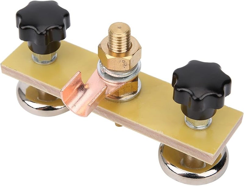 Double Headed Welding Ground Clamp with 6mm Insulation Board and Magnet - Image 4