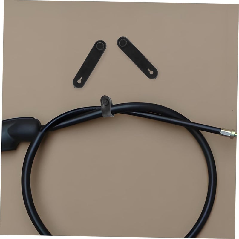 VOSAREA 5Pcs Silicone Cable Tie for Motorcycle Brake Lines Durable Easy to Use Car Wire Management Strap for Organizing Clutch and Brake Cables - Image 5