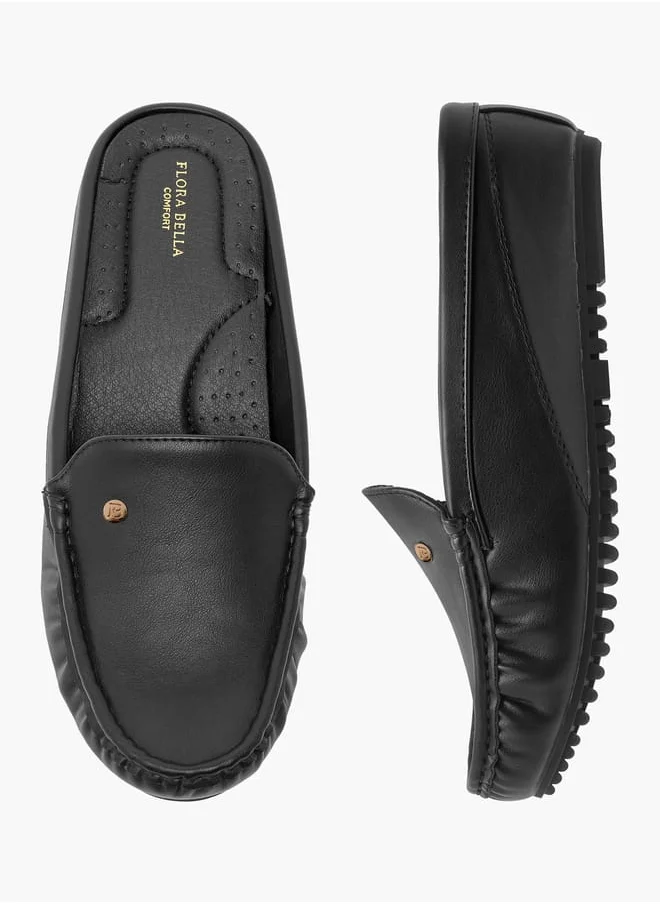فلورا بيلا من شو إكسبرس Solid Slip-On Mules with Flatform Heel