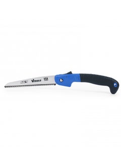 VTOOLS 8 Inch Folding Outdoor Saw With 7 Hardened SK5 Blade For Cutting Branches Compact Design Triple Teeth  - Image 1