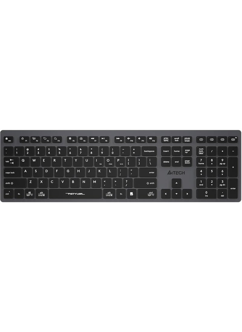 A4TECH A4 Tech Fstyler FBX50C Gray Bluetooth+2.4g Nano Fn 