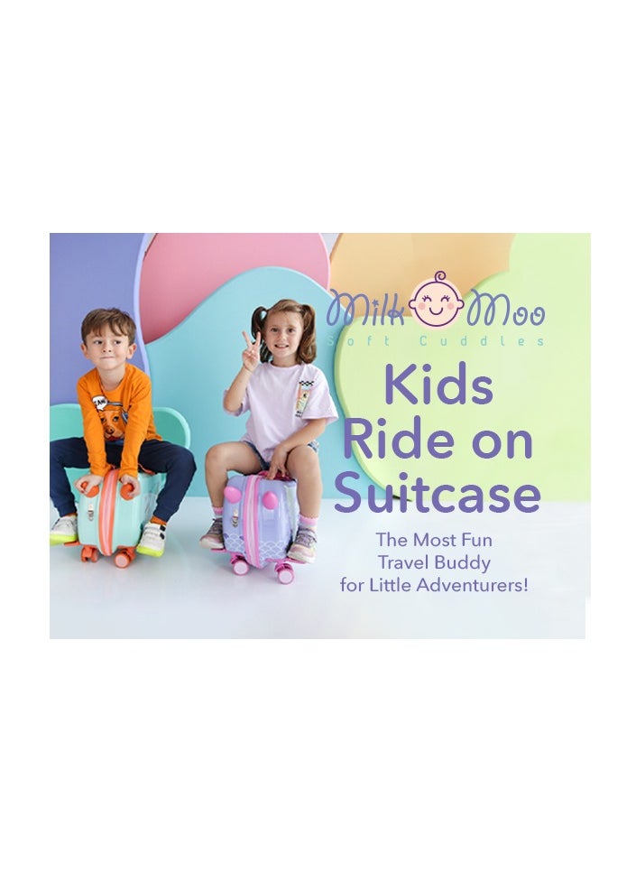 Milk & Moo - Kids Ride On Suitcase The Little Mermaid - Image 1