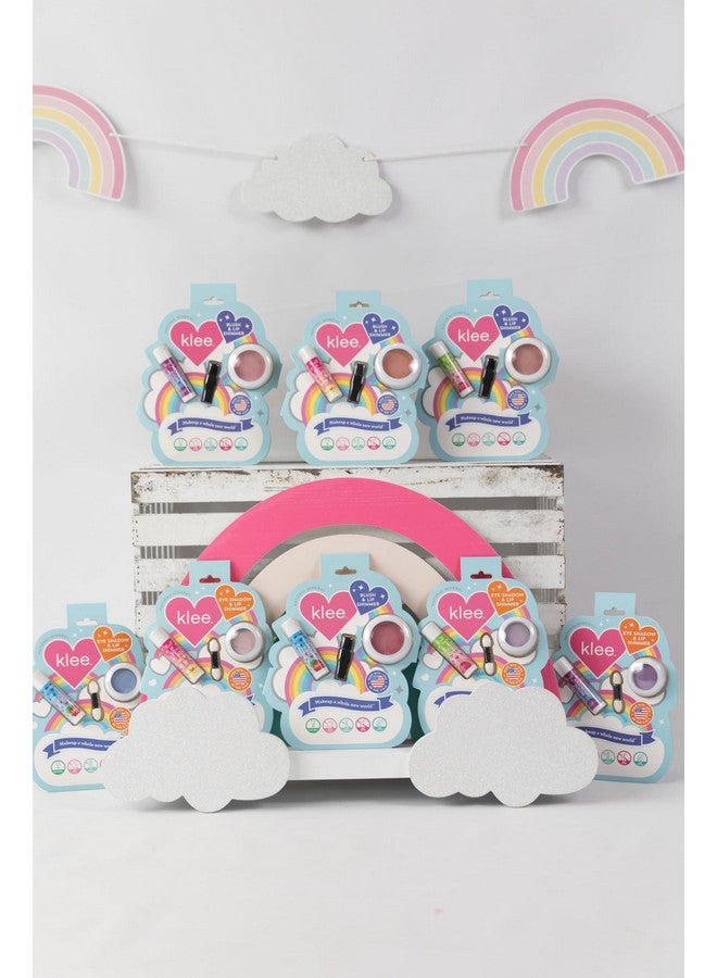 LunaStar Klee Eye Shadow and Lip Shimmer Makeup Kit. Gentle and Non-Toxic. Kid-Friendly. Made in USA. (Lilac Sparkles) - Image 5