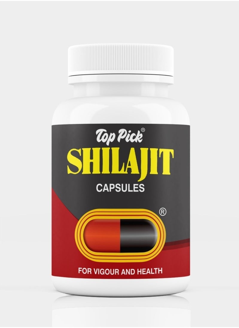 Top Pick Shilajit Capsules For Vigour And Health 