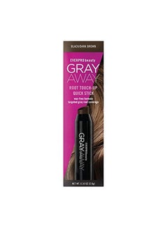 Verpro Gray Away Root Touchup Quick Stick Black/Dark Brown 0.1 Oz