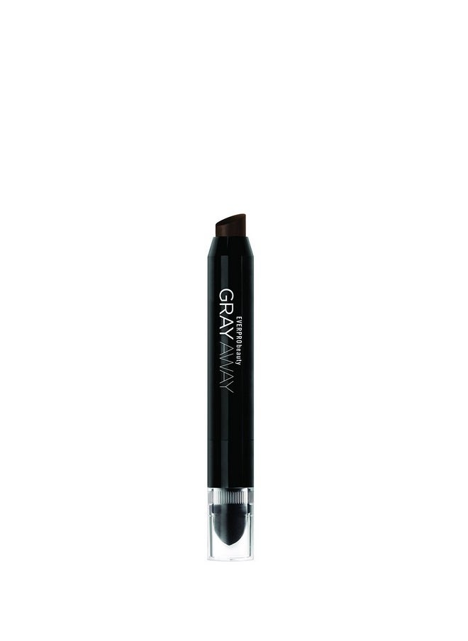 Everpro - Verpro Gray Away Root Touchup Quick Stick Black/Dark Brown 0.1 Oz - Image 1