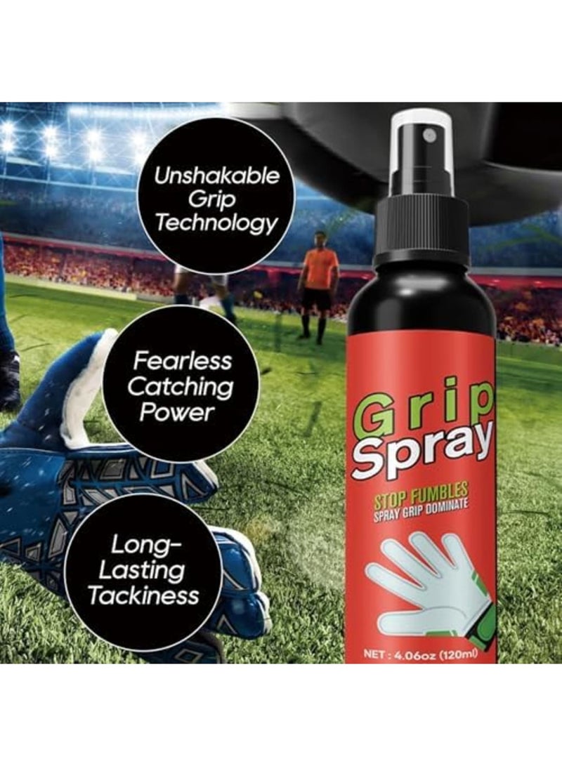 SYOSI بخاخ جريب قفاز حارس المرمى 120 مل - يعزز الجريب لقفازات حراسة المرمى في الظروف الرطبة، مثالي لتحسين الأداء، مقاوم للماء وطويل الأمد، مناسب لجميع حراس المرمى - Image 4