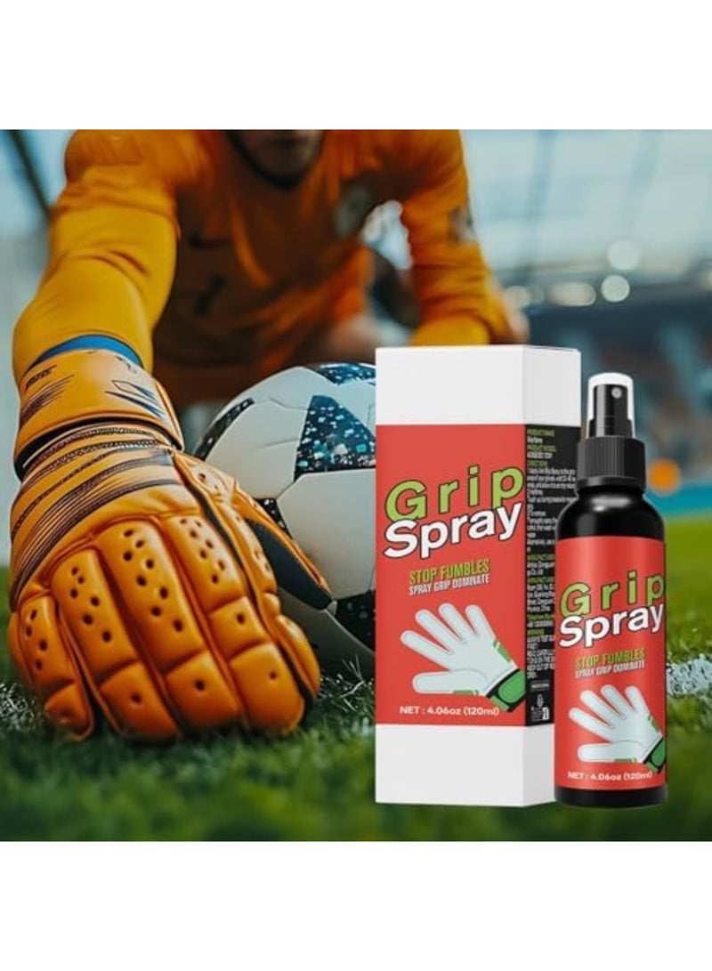 SYOSI بخاخ جريب قفاز حارس المرمى 120 مل - يعزز الجريب لقفازات حراسة المرمى في الظروف الرطبة، مثالي لتحسين الأداء، مقاوم للماء وطويل الأمد، مناسب لجميع حراس المرمى - Image 3