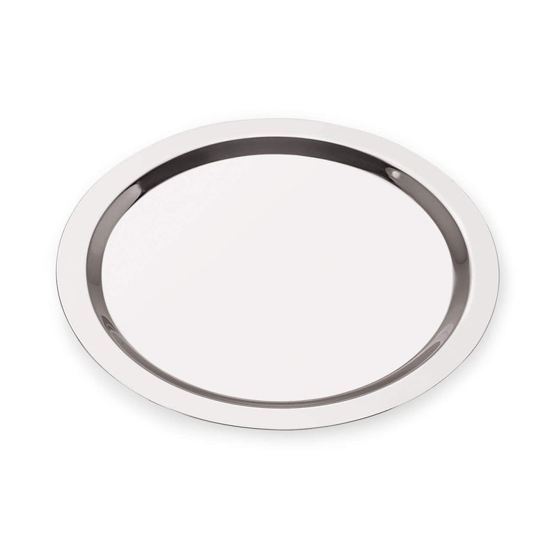 Neelam Stainless Steel 18, 22 Gauge, Tope Cover/Ciba/Lid/Cheeba/Dhakan, 28.5 cm, Set of 4, Multipurpose, Round Steel Lid, Silver - Image 3