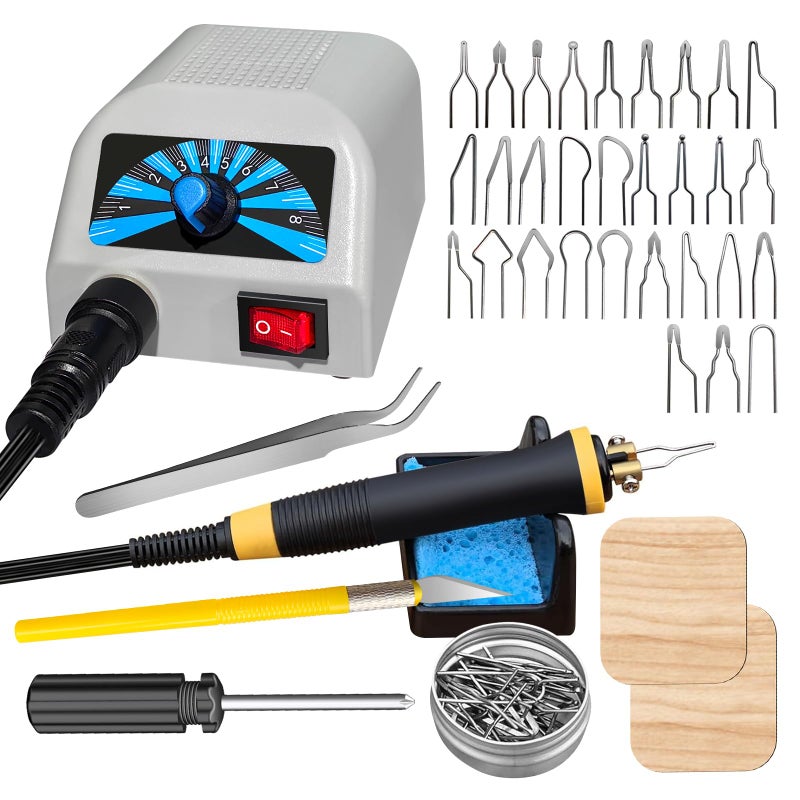 FIRElood lh20 wood burning kit, wood burning tool, adjustable temperature wood burner kit, professional wood burning kit for adults beginners, - Image 1