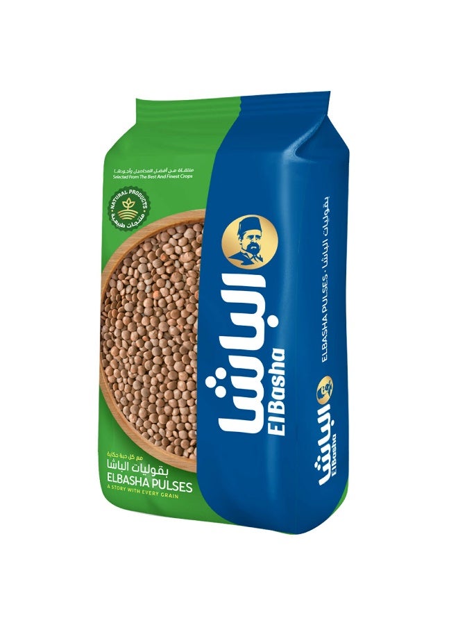 El Basha Small Lentils 800G, Dry Lentils For Soup Stew And Pantry Cooking - Image 1