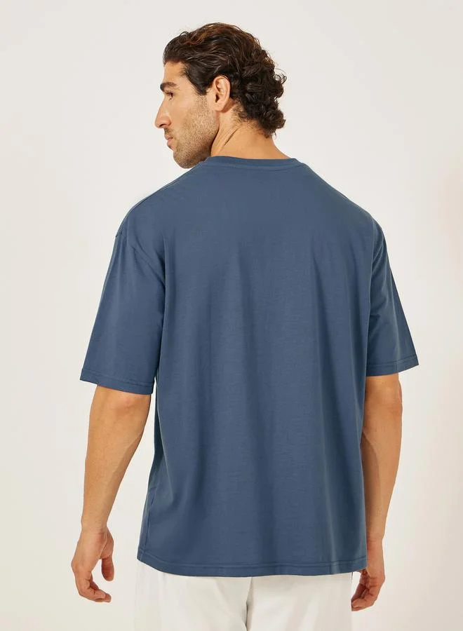 Styli Tokyo Graphic Print Short Sleeve Oversized T-Shirt