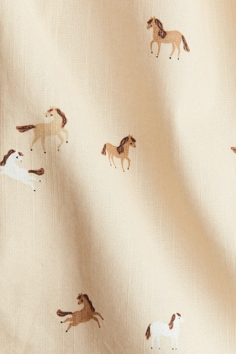 H&M Printed cotton dress