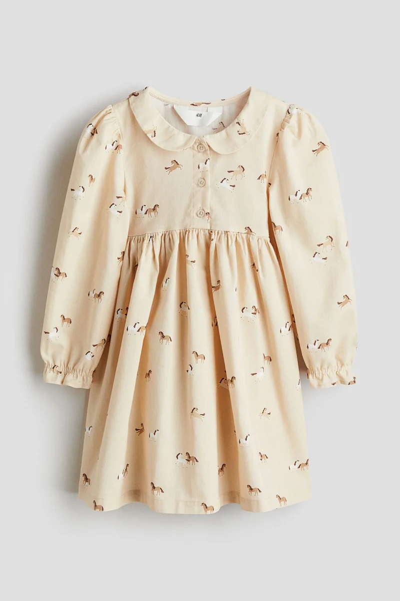 H&M Printed cotton dress