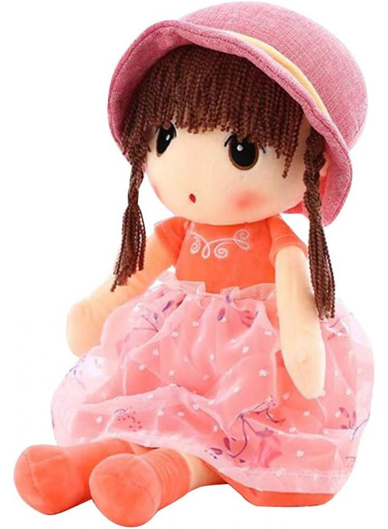Y&D 45cm Straw Hat Elastic Soft Plush Doll  - Image 3