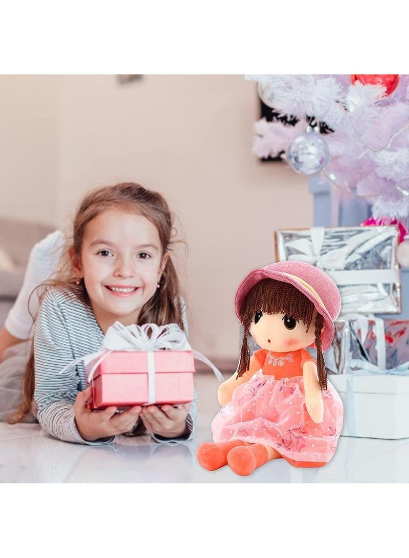 Y&D 45cm Straw Hat Elastic Soft Plush Doll  - Image 2