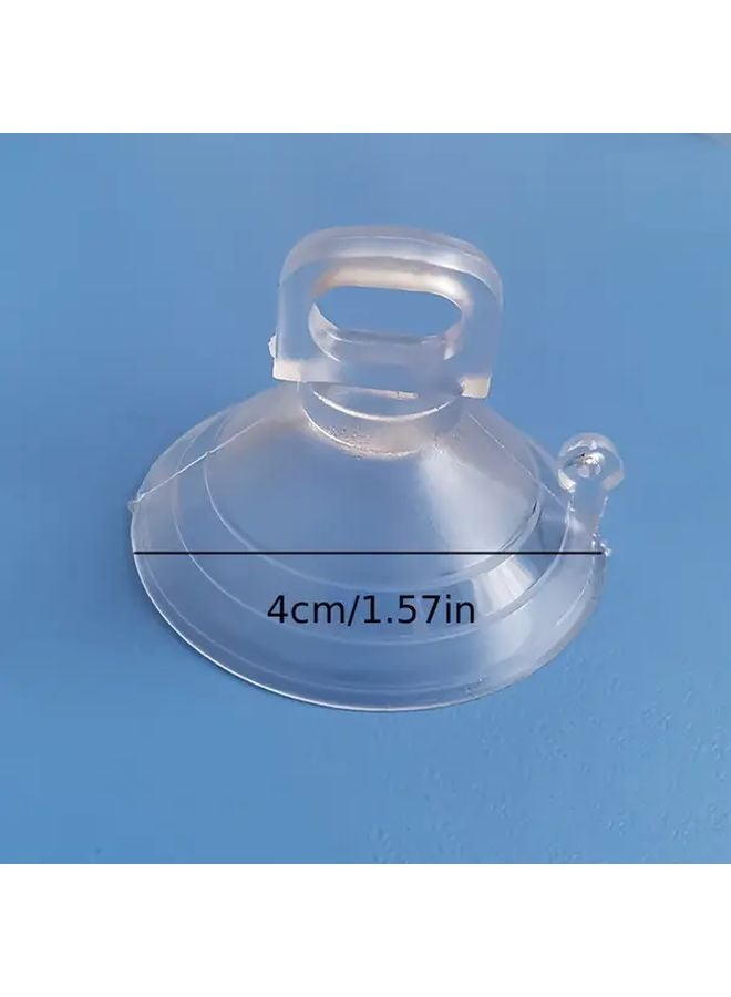 2pcs Heavy Duty PVC Suction Cups With Mushroom Head For Shower Doors Mirrors Glass Panels - Image 3