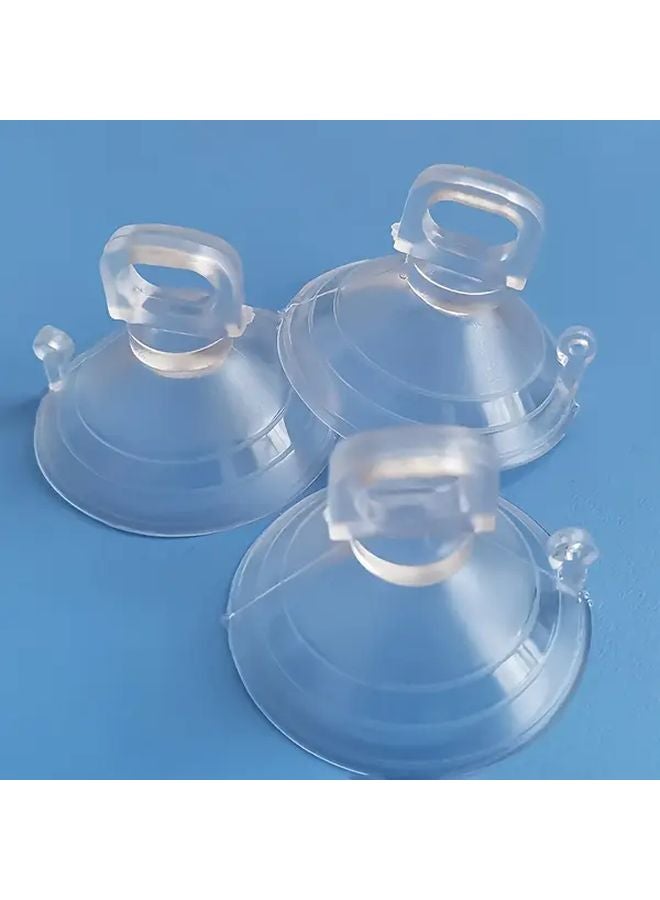 2pcs Heavy Duty PVC Suction Cups With Mushroom Head For Shower Doors Mirrors Glass Panels - Image 2