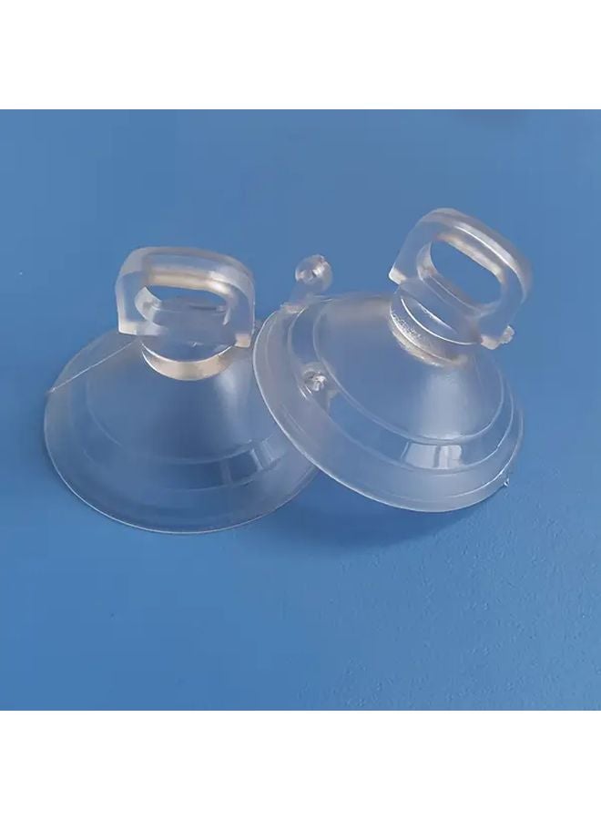 2pcs Heavy Duty PVC Suction Cups With Mushroom Head For Shower Doors Mirrors Glass Panels - Image 5