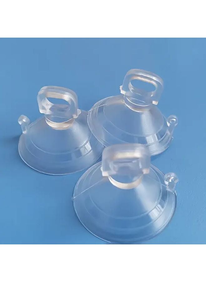 2pcs Heavy Duty PVC Suction Cups With Mushroom Head For Shower Doors Mirrors Glass Panels - Image 4