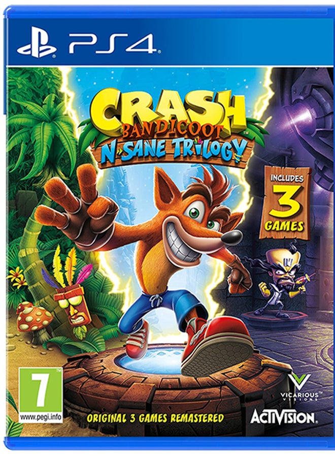 أكتيفجن لعبة الفيديو "Crash Bandicoot : N Sane Trilogy" (إصدار عالمي) - مغامرة - playstation_4_ps4 - Image 1
