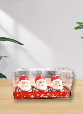 3pcs Santa Claus Candles Home Decoration Xmas Candles Pine Fir Shape Gift Candle Santa Claus Holiday Party Gathering Decoration（Santa Claus Style） - pzsku/ZCAC10499A8E5A232F607Z/45/_/1700186524/bfd17945-ae61-4f87-8d1d-cfa6b012fa46