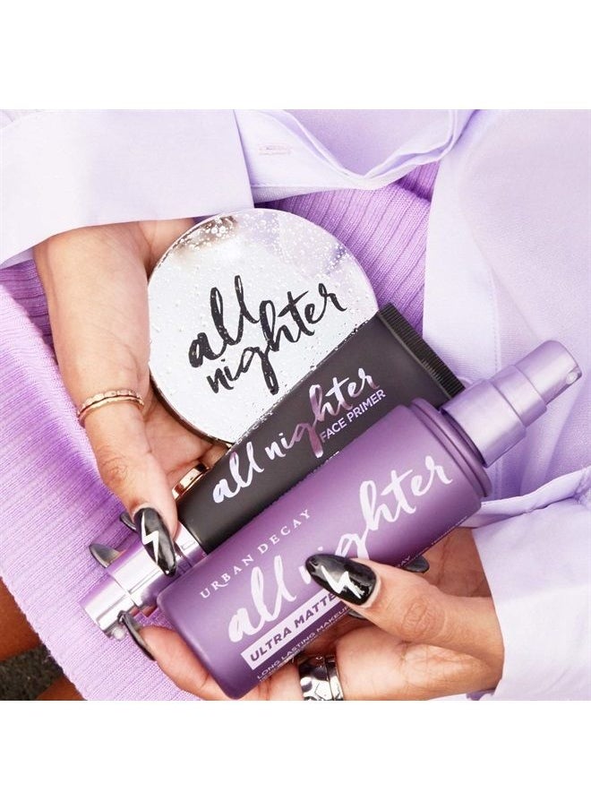 Urban Decay - Urban Decay All Nighter Longwear Face Primer, Travel Size - Lightweight, Long-Lasting Formula - Grips Foundation in Place, Smooths & Hydrates Skin - 0.28 fl. oz - Image 1