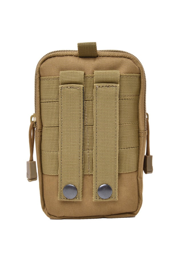 Generic Outdoor Sports Waist Bag Men's Running Tactical Phone Bag Military Fan Tactical Coin Purse Molle Accessory Hanging-Color:Black Python-Capacity:Below 20L - Image 3
