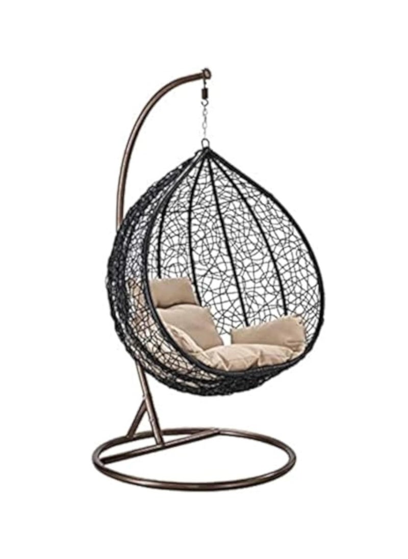 Generic - Single rattan swing from Sweet Furniture for gardens, villas, cafes, and rooftops - Image 1