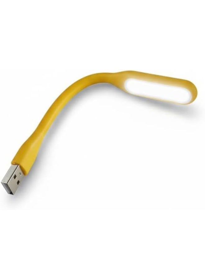 سبيس شوب مصباح قراءة LED USB مرن مصباح لابتوب محمول للعناية بالعين قابل للانحناء بزاوية 360 درجة للوحة المفاتيح والكمبيوتر والباور بانك والسفر فائق السطوع واستهلاك منخفض للطاقة بألوان متعددة - Image 3