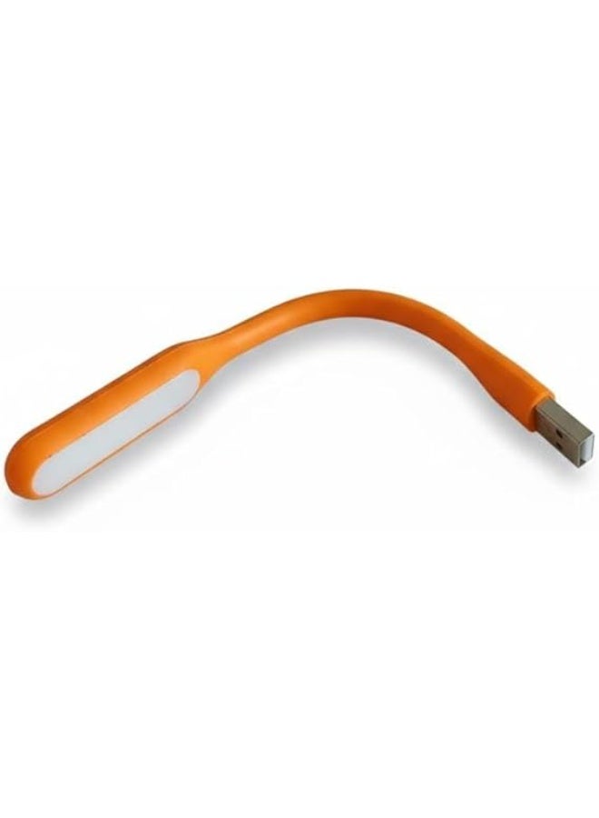 سبيس شوب مصباح قراءة LED USB مرن مصباح لابتوب محمول للعناية بالعين قابل للانحناء بزاوية 360 درجة للوحة المفاتيح والكمبيوتر والباور بانك والسفر فائق السطوع واستهلاك منخفض للطاقة بألوان متعددة - Image 5