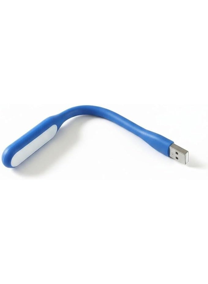 سبيس شوب مصباح قراءة LED USB مرن مصباح لابتوب محمول للعناية بالعين قابل للانحناء بزاوية 360 درجة للوحة المفاتيح والكمبيوتر والباور بانك والسفر فائق السطوع واستهلاك منخفض للطاقة بألوان متعددة - Image 2