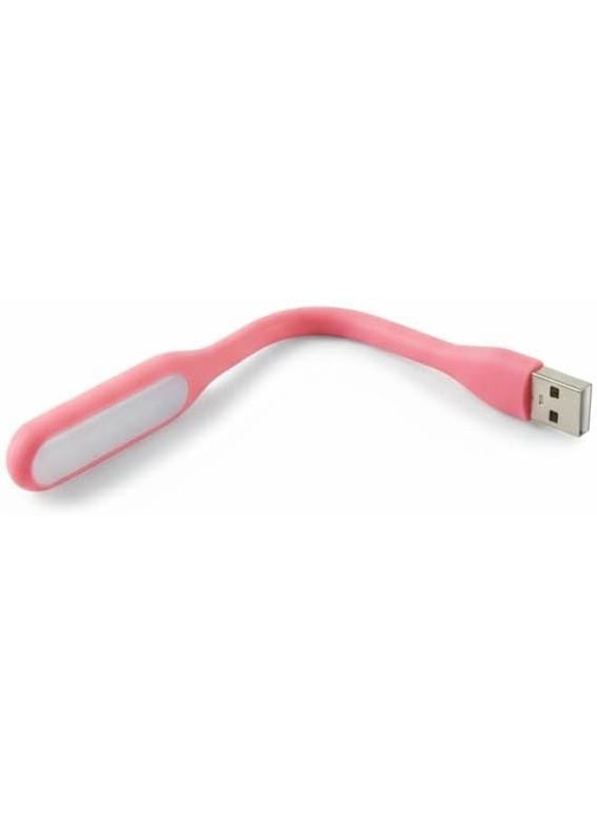 سبيس شوب مصباح قراءة LED USB مرن مصباح لابتوب محمول للعناية بالعين قابل للانحناء بزاوية 360 درجة للوحة المفاتيح والكمبيوتر والباور بانك والسفر فائق السطوع واستهلاك منخفض للطاقة بألوان متعددة - Image 4