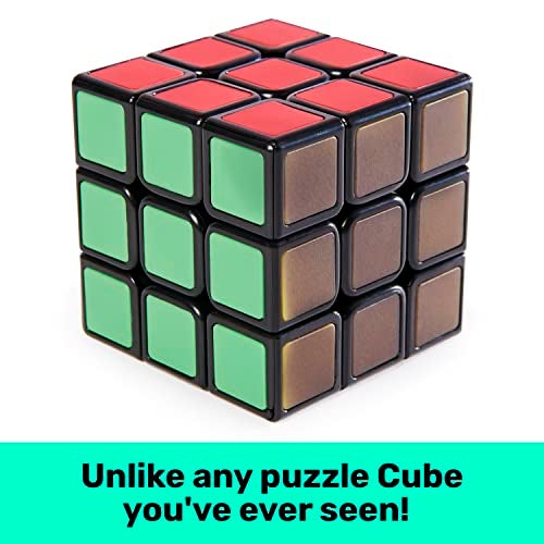 Rubik's مكعب روبك الشبح المثالي: لمسة، كشف، حل مكعب كشف الألوان للألغاز الذهنية للأعمار 8+ 11163 حجم واحد - Image 4