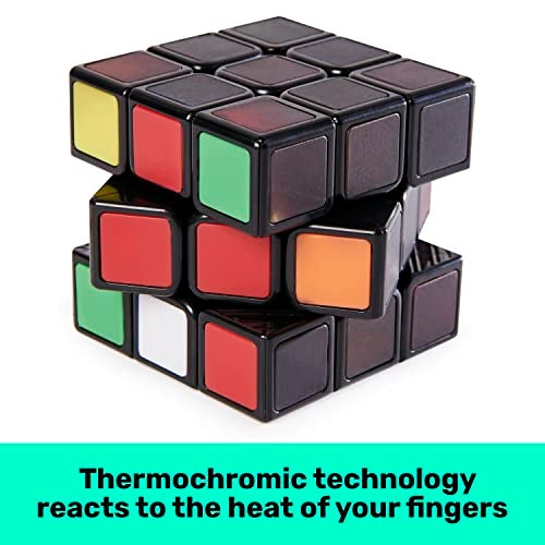 Rubik's مكعب روبك الشبح المثالي: لمسة، كشف، حل مكعب كشف الألوان للألغاز الذهنية للأعمار 8+ 11163 حجم واحد - Image 3