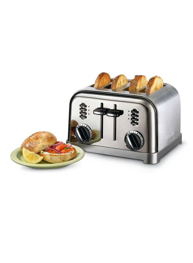 Cuisinart محمصة كوزينارت 4 شرائح فضية - Image 3