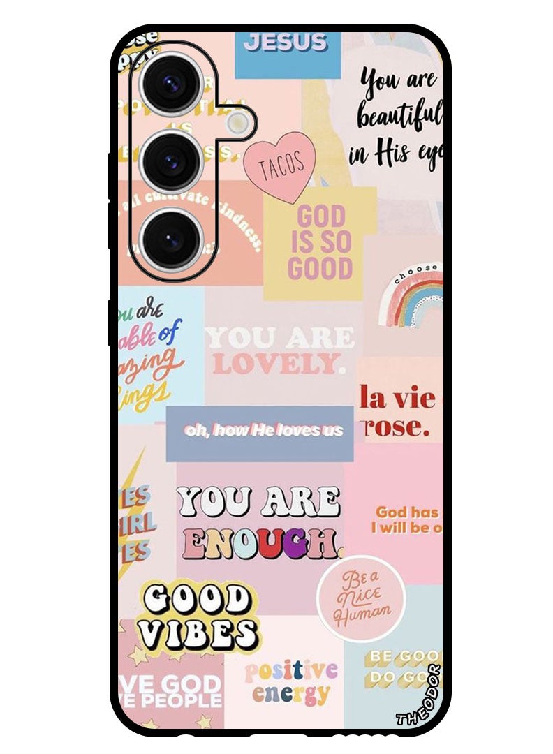 Theodor Protective Case Anti Scratch Shock Proof Bumper Cover For Samsung Galaxy S24 Plus Collage - Image 1