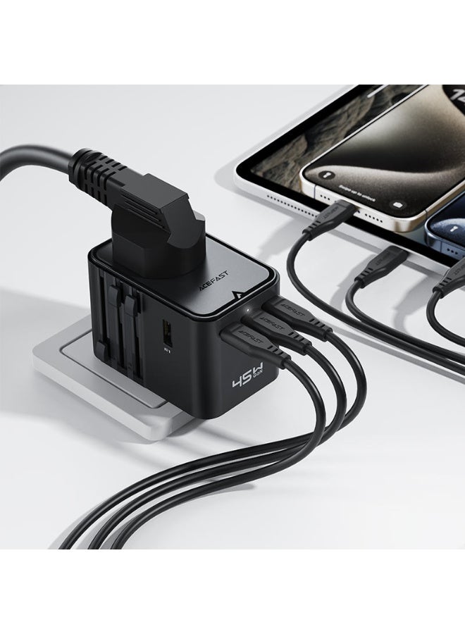 ACEFAST Z8 2500W PD45W GaN Fast Charging Adapter with 3×USB-C + 2×USB-A Ports - Image 3
