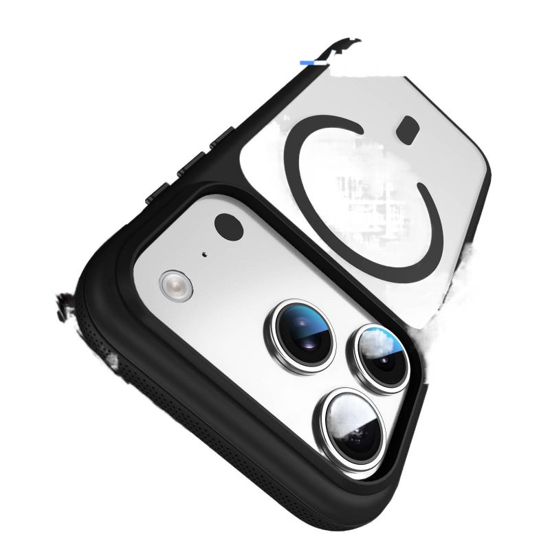 غطاء MagSafe بTPU+PC لـ iPhone 15 / 15 Plus / 15 Pro / 15 Pro Max مع حماية من السقوط ومغناطيس قوي مع مقاوم للصدمات مع ملمس ناعم مع ملمس غير لامع باللون أزرق مغناطيسي من مادة TPU - Veloris - Image 4