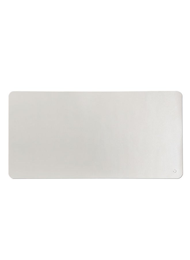 Noon East Pu Leather Deskpad Macbook Silver  - Image 1