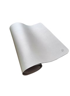 Noon East Pu Leather Deskpad Macbook Silver  - Image 3