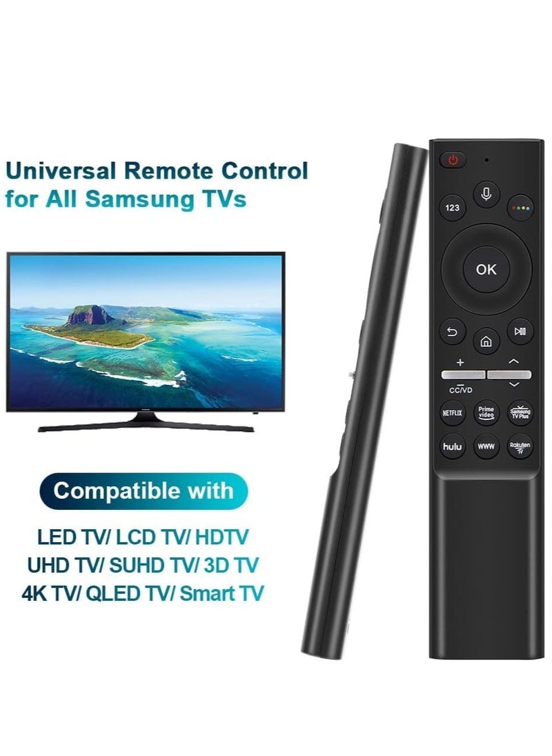 ELTRAZONE - Voice Bluetooth Universal Remote Control for All Samsung Smart LCD LED UHD QLED 4K HDR TVs with Netflix, Prime Video, Samsung TV Plus, hulu, Rakuten-TV Buttons - Image 1