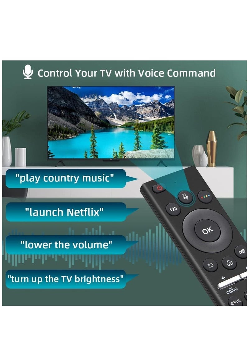 ELTRAZONE - Voice Bluetooth Universal Remote Control for All Samsung Smart LCD LED UHD QLED 4K HDR TVs with Netflix, Prime Video, Samsung TV Plus, hulu, Rakuten-TV Buttons - Image 1