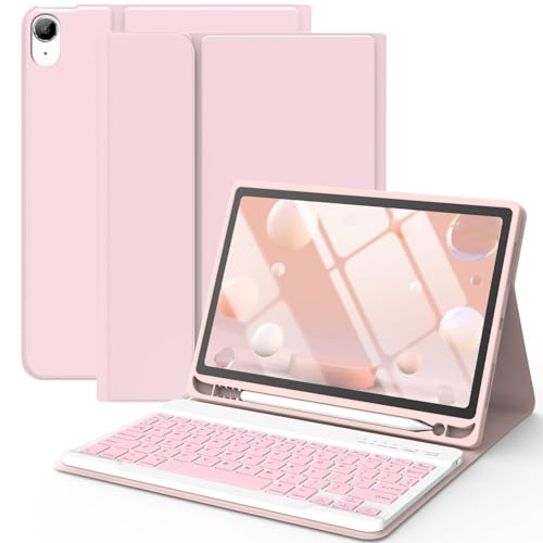 TaIYanG Keyboard Case for iPad Air 11-inch M3/M2/Air 5th/ 4th Generation- Detachable Bluetooth Keyboard Case with Pencil Holder - Flip Stand Cover for iPad Air 11"(2025&2024) /Air 5 2022/Air 4 2020/Pro 11 1st - Image 1