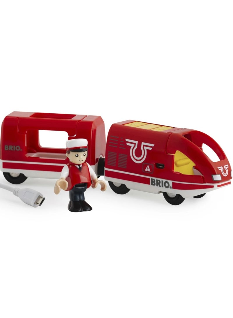 بريو ern Engine with Driver for Kids Age 3+ – Compatible with Wooden BRIO World Railway Sets - Image 2