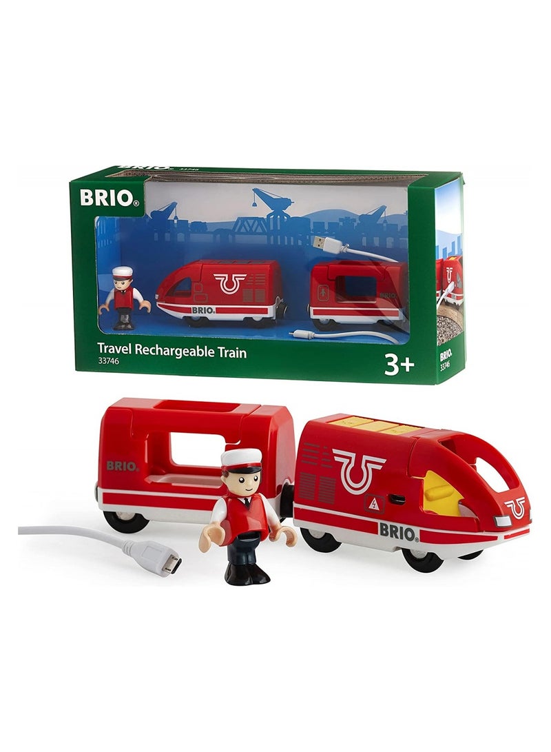 بريو ern Engine with Driver for Kids Age 3+ – Compatible with Wooden BRIO World Railway Sets - Image 5