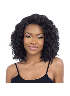 Mayde Beauty Mayde Beauty Synthetic 5 Invisible Lace Part Wig  BECCA 1B Off Black 