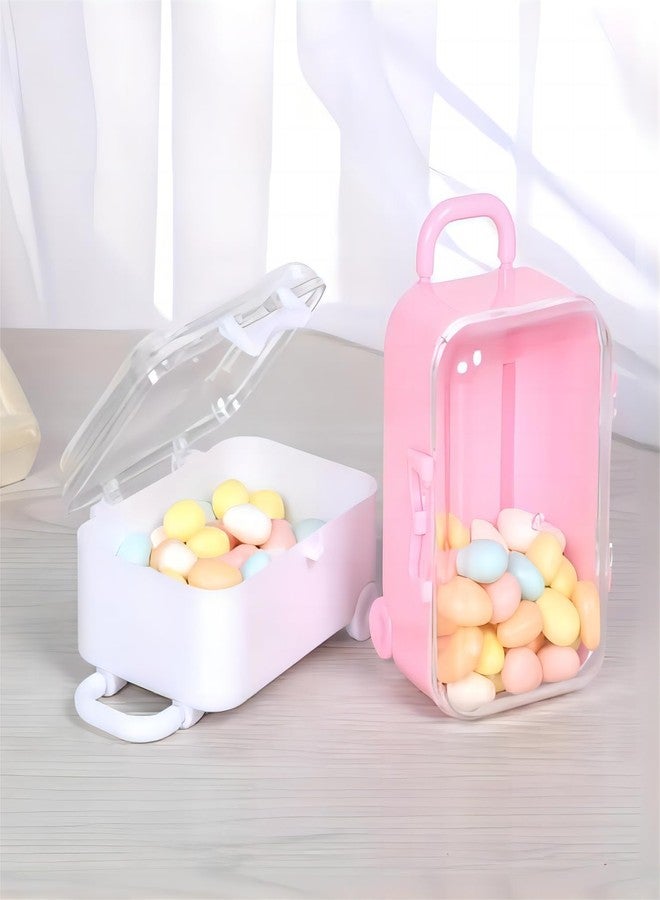 TARINI 4PCS Mini Travel Suitcase Boxes Suit for Wedding Party Decoration, Handbag Luggage Storage Box, Mini Luggage,Suitcase Gift Box - Image 4
